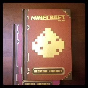 2 Hardcover Minecraft Books Great Condition